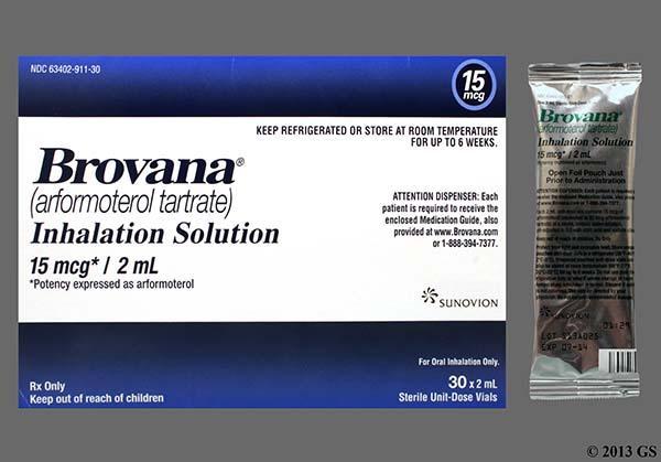 معرفی کامل داروی استنشاقی بروانا (Brovana) یا آرفورموترول (Arformoterol)