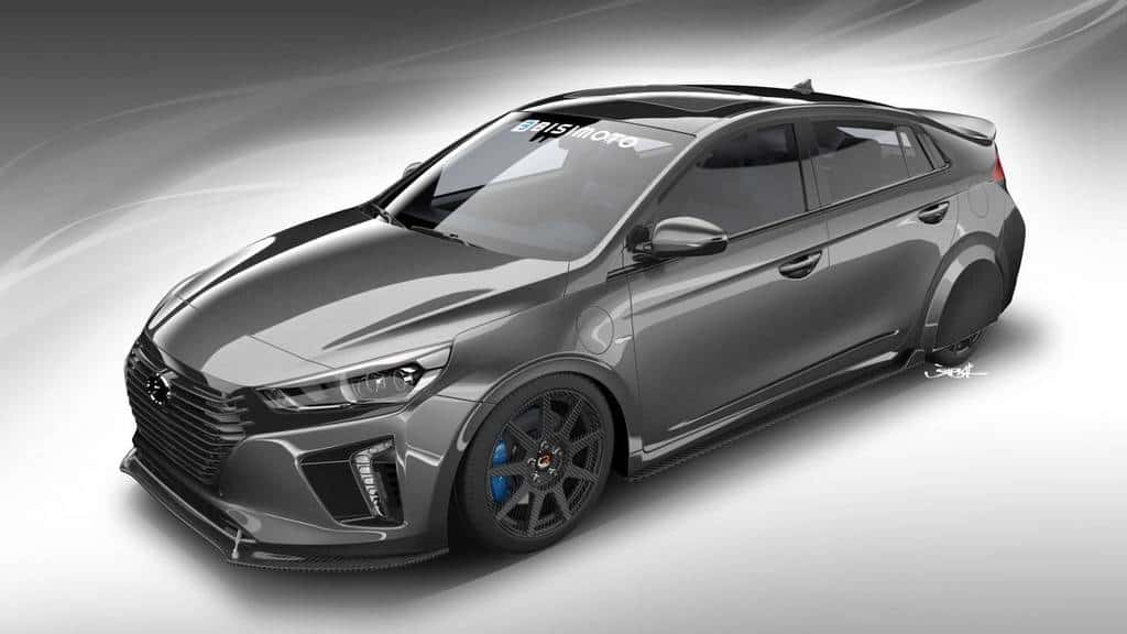 همکاری Hyundai و Bisimoto برای ساخت خودروی HyperEconiq Ioniq