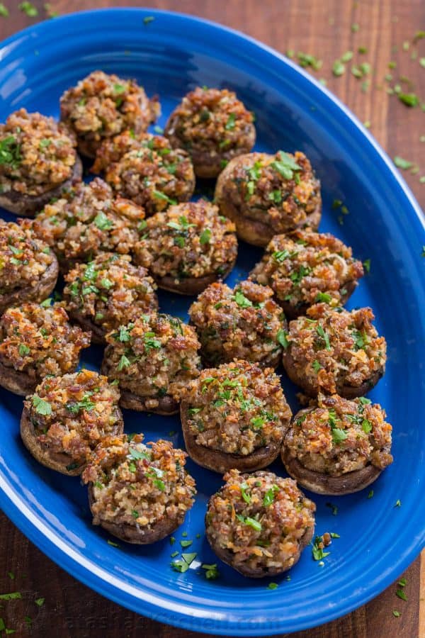 طرز تهیه قارچ شکم پر در فر، بدون روغن و بدون گلوتن