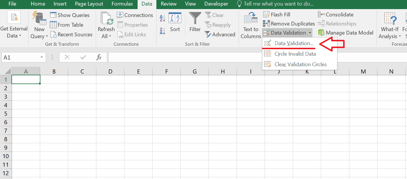 آموزش کاربردی اکسل–معرفی کامل دیتا ولیدیشن (Data validation) در نرم افزار اکسل آموزش کاربردی اکسل–معرفی کامل دیتا ولیدیشن (Data validation) در نرم افزار اکسل