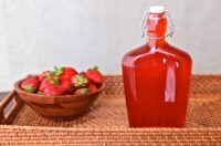شربت توت فرنگی