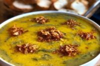 نحوه درست کردن آش سبزی شیرازی اصیل برای صبحانه