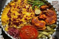 طرز پخت زرشک پلو با مرغ و هویج رستورانی و مخلوط