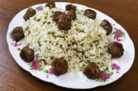 نح.ه طرز پخت ماش پلو خوشمزه سنتی
