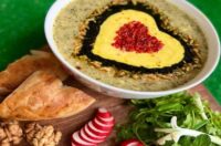 نحوه درست کردن آش برنج همدانی بدون حبوبات و با گوشت
