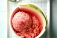 بستنی هندوانه بدون شیر و شکر