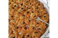 نحوه درست کردن شیرینی تاتلی یا گل رز ترکی با طعم مخصوص خانگی
