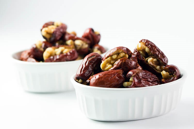 خواص فوق العاده خرما و گردو