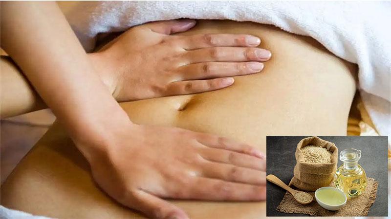 فواید روغن کنجد در ناف برای یبوست