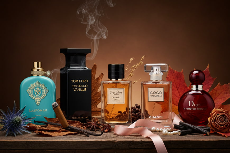 عطر مناسب پاییز و زمستان زنانه
