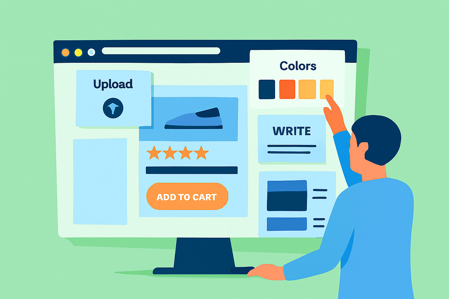 روش کم هزینه برای سایت فروشگاهی