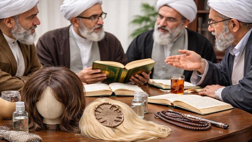 نظرات مراجع تقلید درباره موی مصنوعی و پروتز ثابت